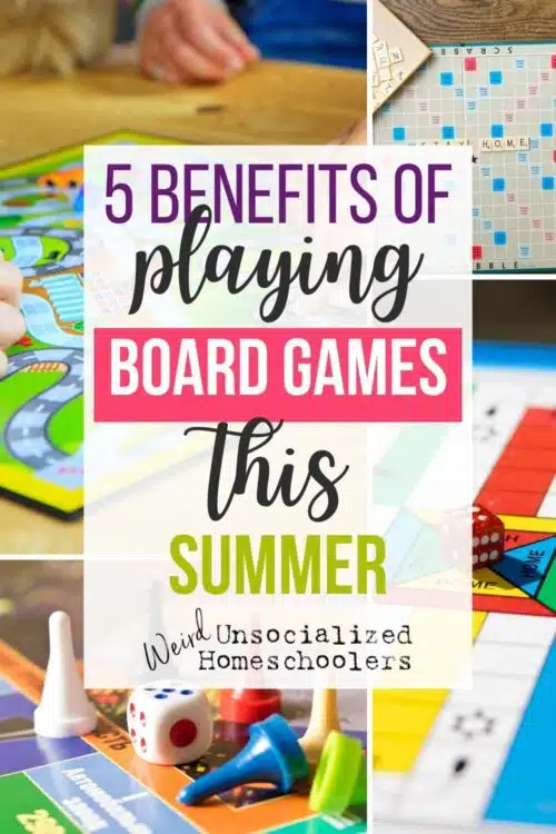 benefits of playing board games this summer